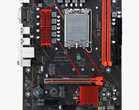 全新精粤H610M-VDH主板1700针D...