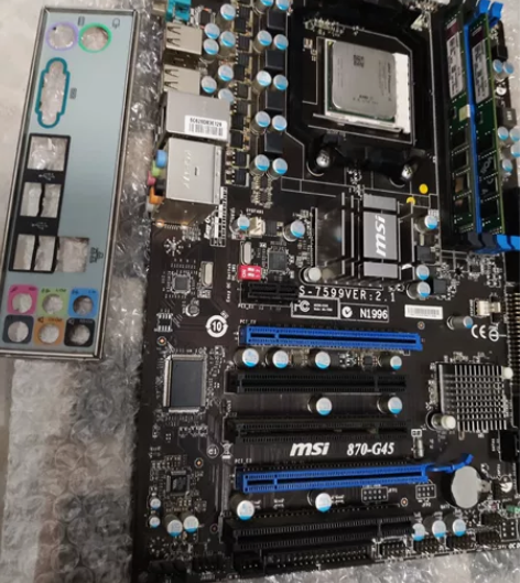 AMD X4 955,微星870 G45主...