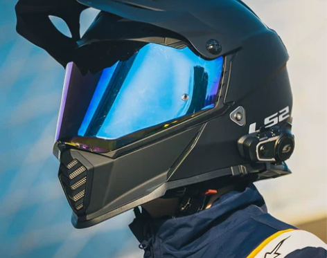 【狂欢价】ls2新款摩托车头盔双镜片公路越...