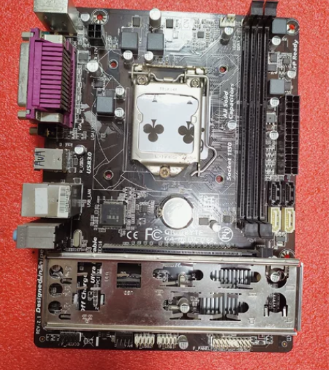 技嘉GA-H81M-DS2主板     无...