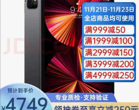 苹果 Apple iPad Pro 11英...