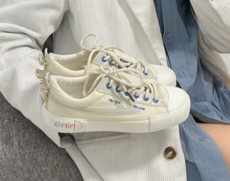 回力帆布鞋女女鞋ulzzang百搭低帮春季...