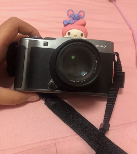 富士XA7相机 复古黑色 微单套机 微单颜...