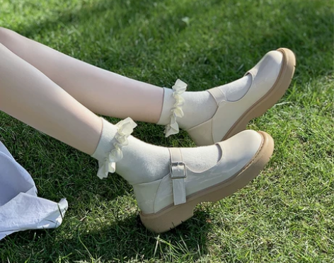 ins2021夏季新款玛丽珍鞋日系jk软妹...