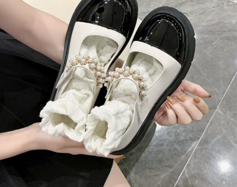 jk小皮鞋女夏季薄款2021新款学生百搭复...