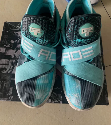 李宁全城七 正品 自己绘画了 好久没穿了...