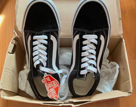 全新正品 美版Vans黑白old skoo...