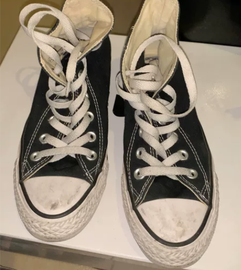 converse匡威男女经典款帆布鞋高帮常...