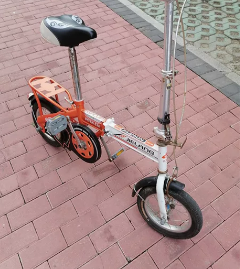12寸折叠自行车 正常骑行，最好自取。￥1...