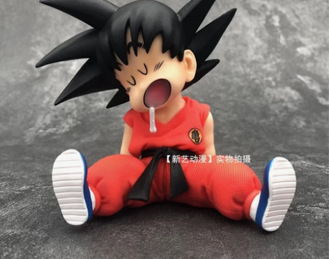 七龙珠手办童年悟空模型玩具GK睡觉场景动漫...
