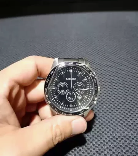 CITIZEN西铁城三眼石英表 全新带包装...