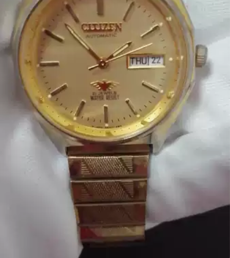 西铁城机械自动男表 九十年代手表 机芯正常...