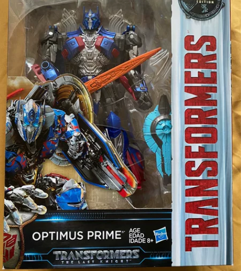 孩之宝变形金刚电影版变5擎天柱航行家级骑士...