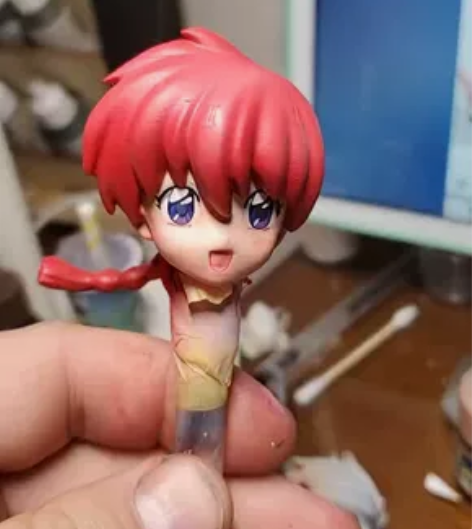 乱马1/2 1/6 1/12女兵人头雕 乱...