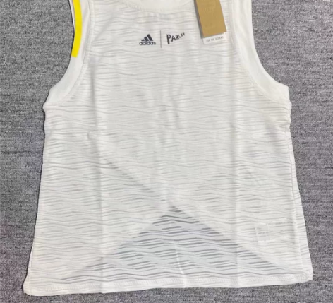 现货Adidas网球背心袁悦王蔷温网亚m ...