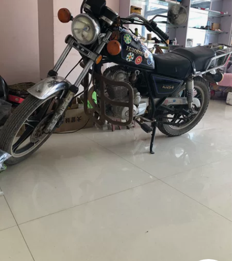 豪爵摩托车 喜欢的出价看着给