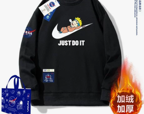 NASATIDENY官网联名卫衣男春秋冬款...