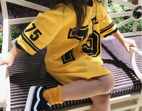 韩国女童宽松t恤连衣裙姐妹装中小儿童中长款...