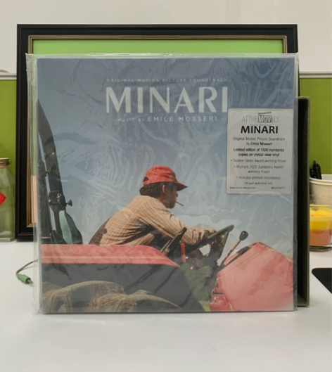 水芹菜 Minari 米纳里黑胶 透明限量...