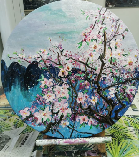 唯美纯手绘油画 感兴趣的话点“我想要”和我...