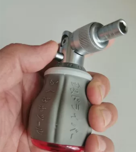 日本福冈多角度迷你便携棘轮螺丝刀组套家用维...