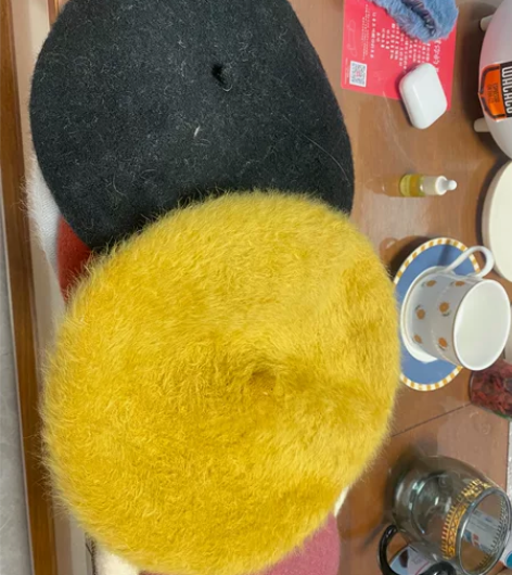 7个毛线帽 贝类帽 30块钱 邮费可以AA...