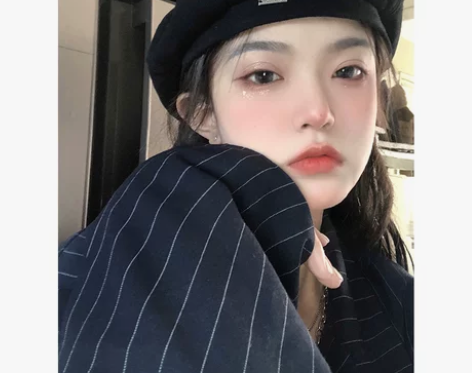 贝雷帽 复古贝雷帽甜酷黑色女显脸小ins网...
