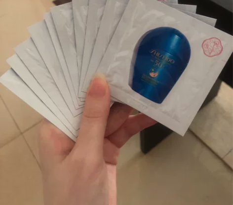 资深堂蓝胖子防晒小样 2ml×10片 小姐...