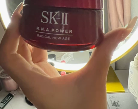 SK-2大红瓶面霜 80g 才开瓶没多久 ...