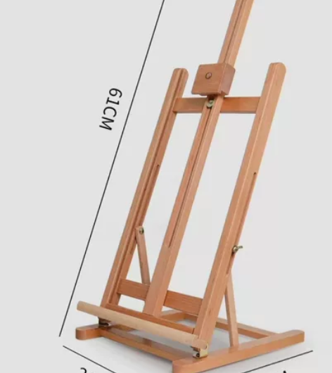 大号桌面松木画架，高度可调节，看图二，桌面...