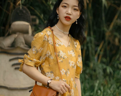 野棠自制/《陌上花开》新品法式复古优雅田园...