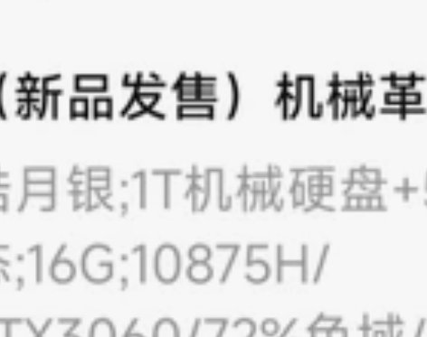 机械革命x8pro 去年3月买的 144H...