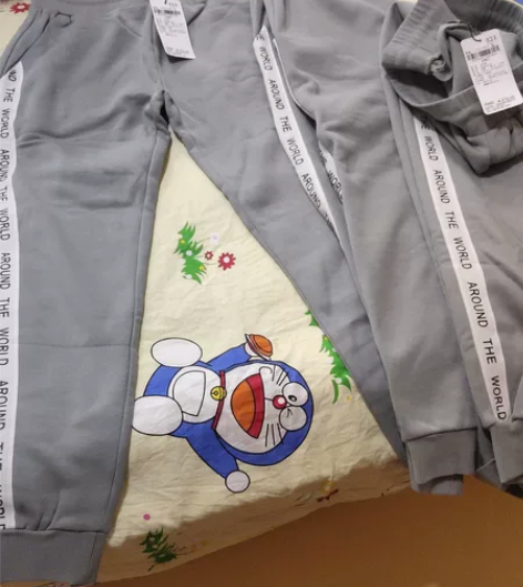 全新正品带吊牌加绒运动裤 165码,三条原...