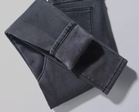 全新高腰牛仔裤女秋冬款高腰牛仔裤女紧身小脚...