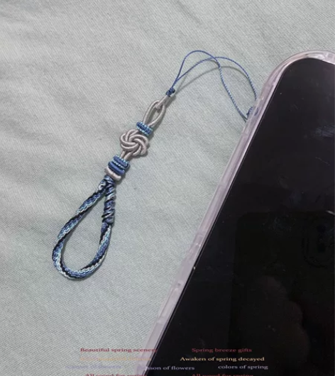 编绳-轮回手机挂绳 江浙沪包邮?全新DIY...