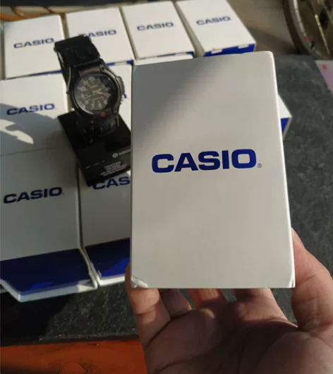 CASIO卡西欧森林人复古经典尼龙带FT5...