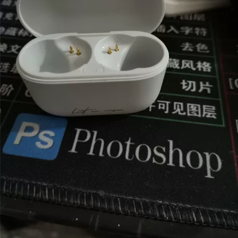 漫步者minibuds冰川灰充电仓 ，功能...