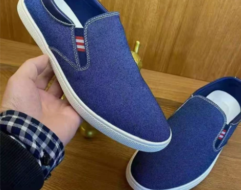 海澜 春季男鞋帆布套口鞋男透气休闲鞋软底鞋...