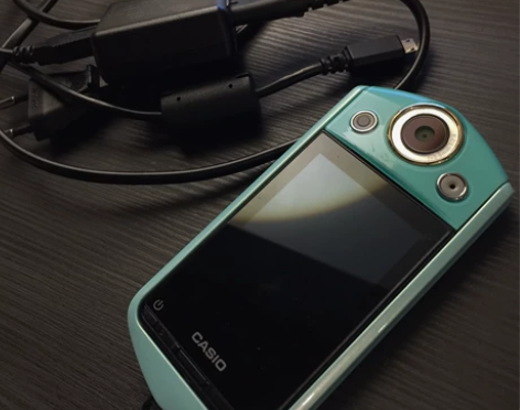 闲置一部卡西欧自拍神器EX-TR 15薄荷...