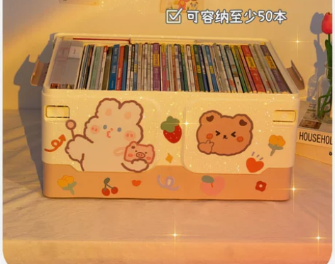 Momoi/默默爱 收纳箱 九成新大号的没...