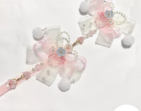 【原创】七月夕 [兔兔糖果] 汉服飘带头饰...