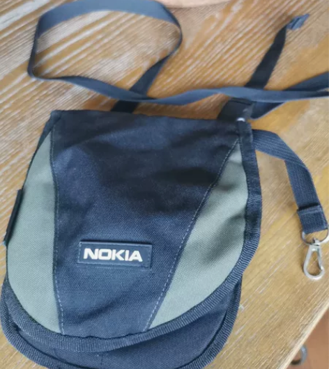 NOKIA诺基亚手机钥匙单肩包。单包，图中...