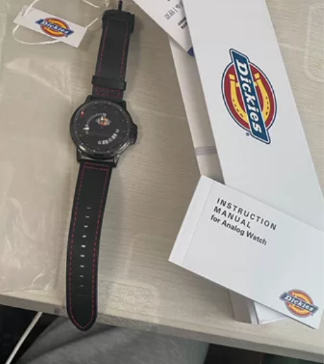 Dickies 手表男学生腕表夜光防水石英...