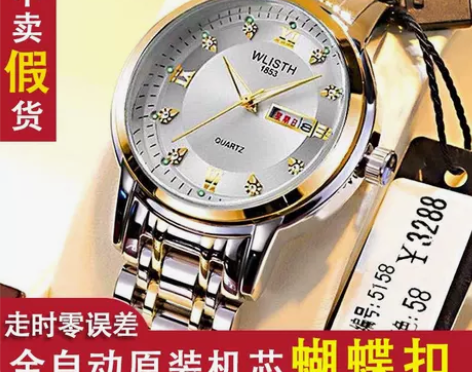 瑞士正品全自动机械表手表男士防水夜光双日