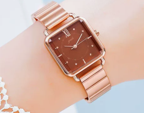 【专柜清仓】GEDI歌迪时尚钢带女表潮流复...