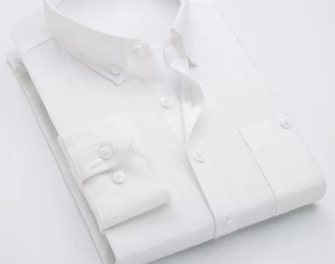 秋季新款灯芯绒修身长袖衬衫男纯色休闲潮牌潮...