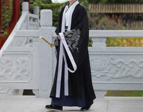 汉服自出~男古风男士汉元素中国风成人古装，...