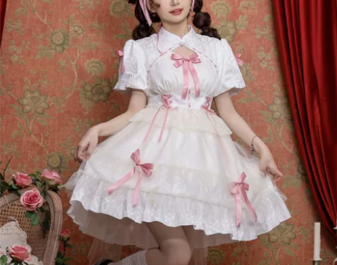 咿哟咪lolita裙原创正版恋芙曲洛丽塔洋...
