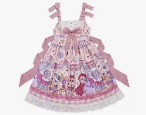 三叶亭Mitsuba  睡睡兔jsk M码...