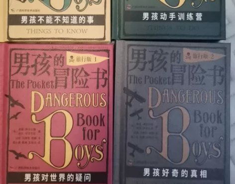 男孩的冒险书，小小男子汉的旅行小百科 感兴...
